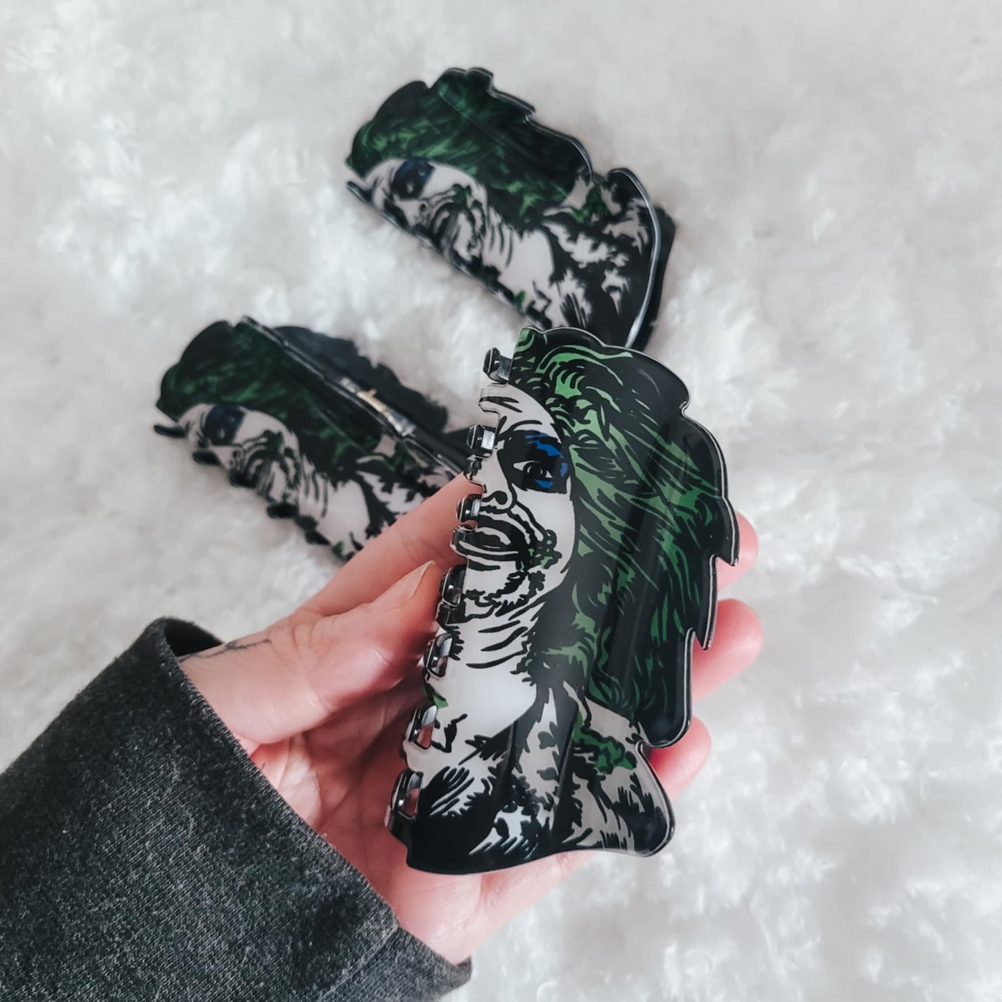 BeetleJuice Hair Clip