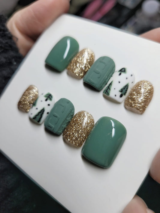 Christmas Tree and Sweaters